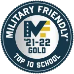 military friendly round logo
