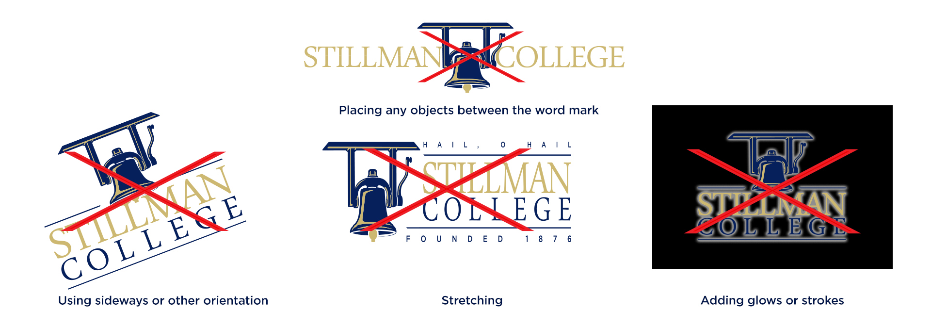 Stillman College - Improper Logo Usage
