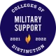 colleges of military support logo